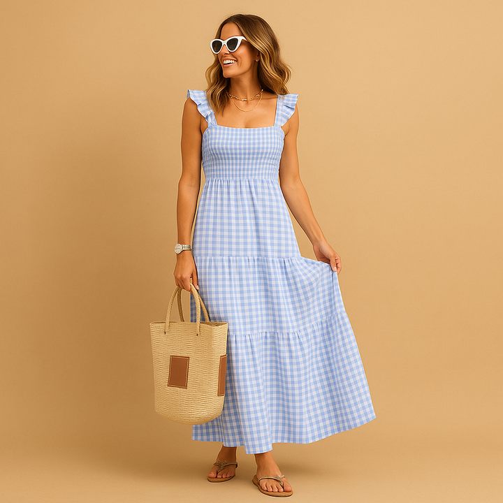 Nadine™ | Robe Longue Sans Manches