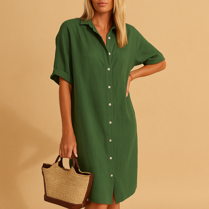 Viviane™ | Robe Chemise Longue