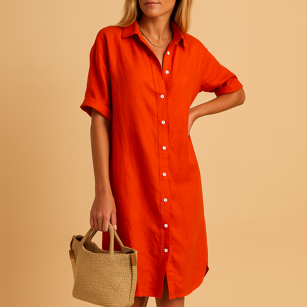 Viviane™ | Robe Chemise Longue