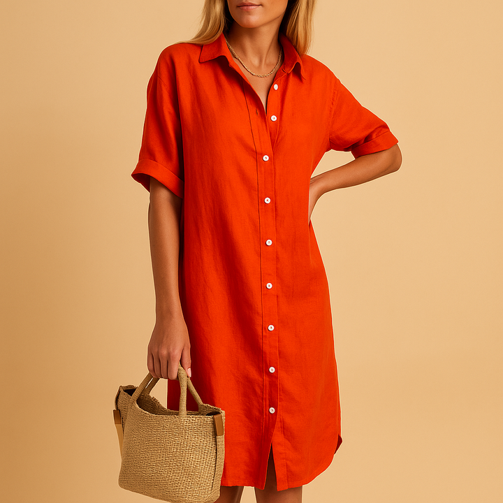 Viviane™ | Robe Chemise Longue