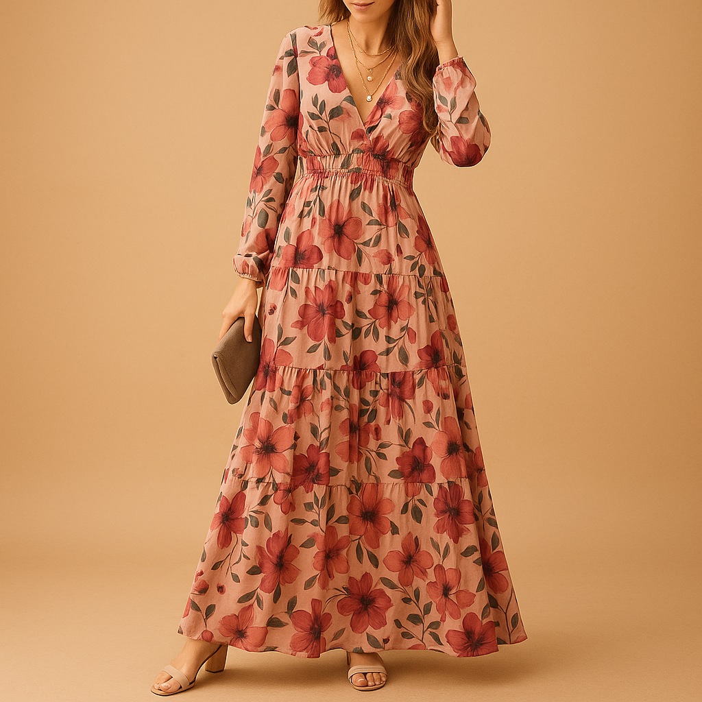 Théodora™ | Robe Longue Florale
