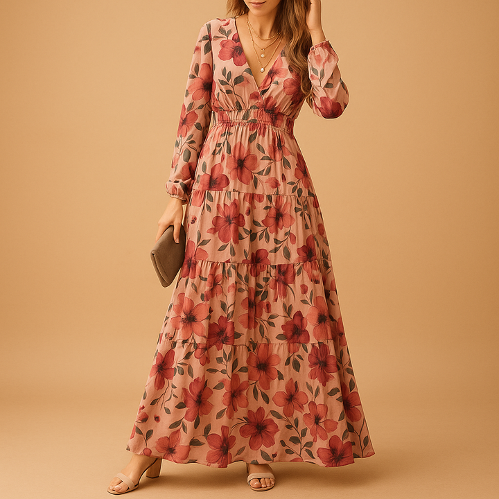 Théodora™ | Robe Longue Florale