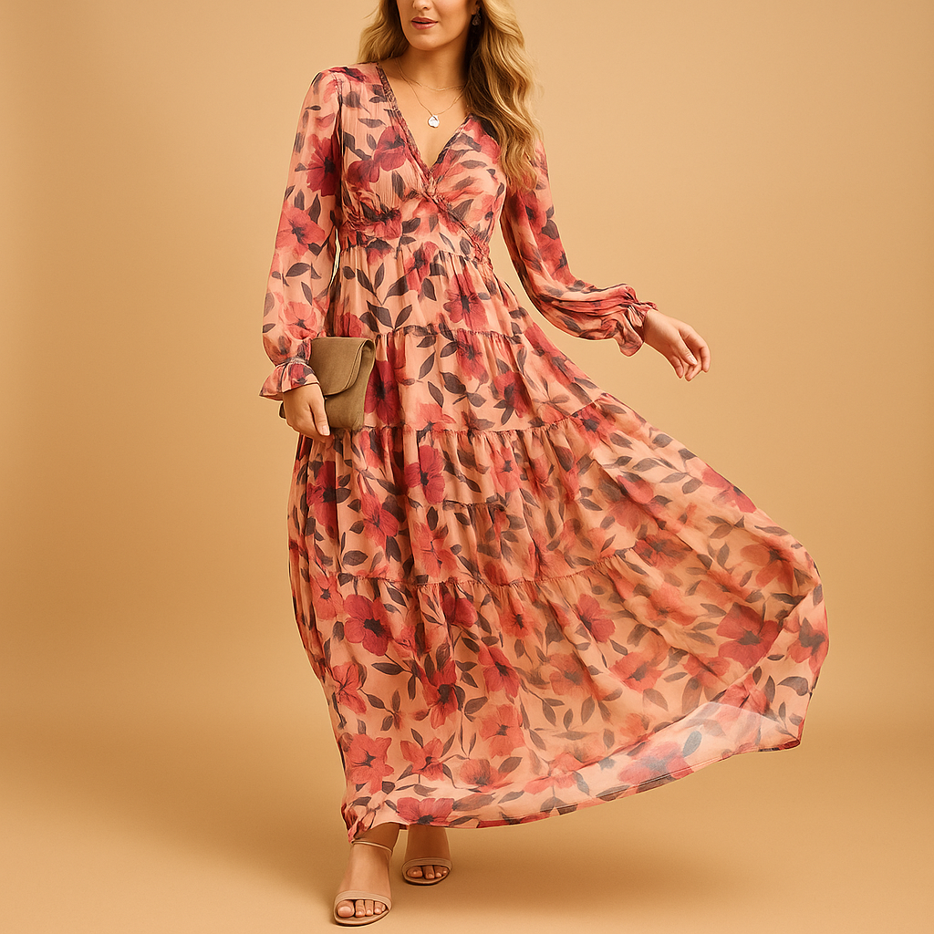 Théodora™ | Robe Longue Florale
