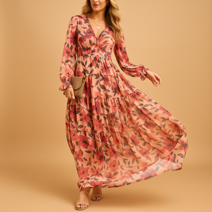 Théodora™ | Robe Longue Florale