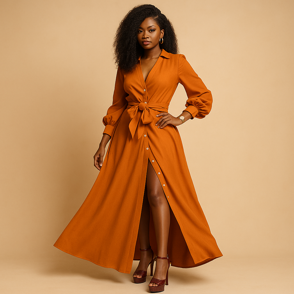 Maëlle™ | Robe Longue Élégante