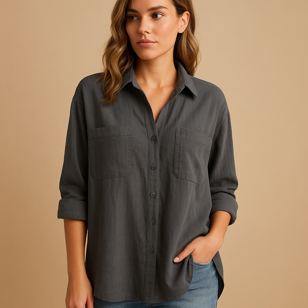 Séverine™ | Blouse Manches Longues Chic