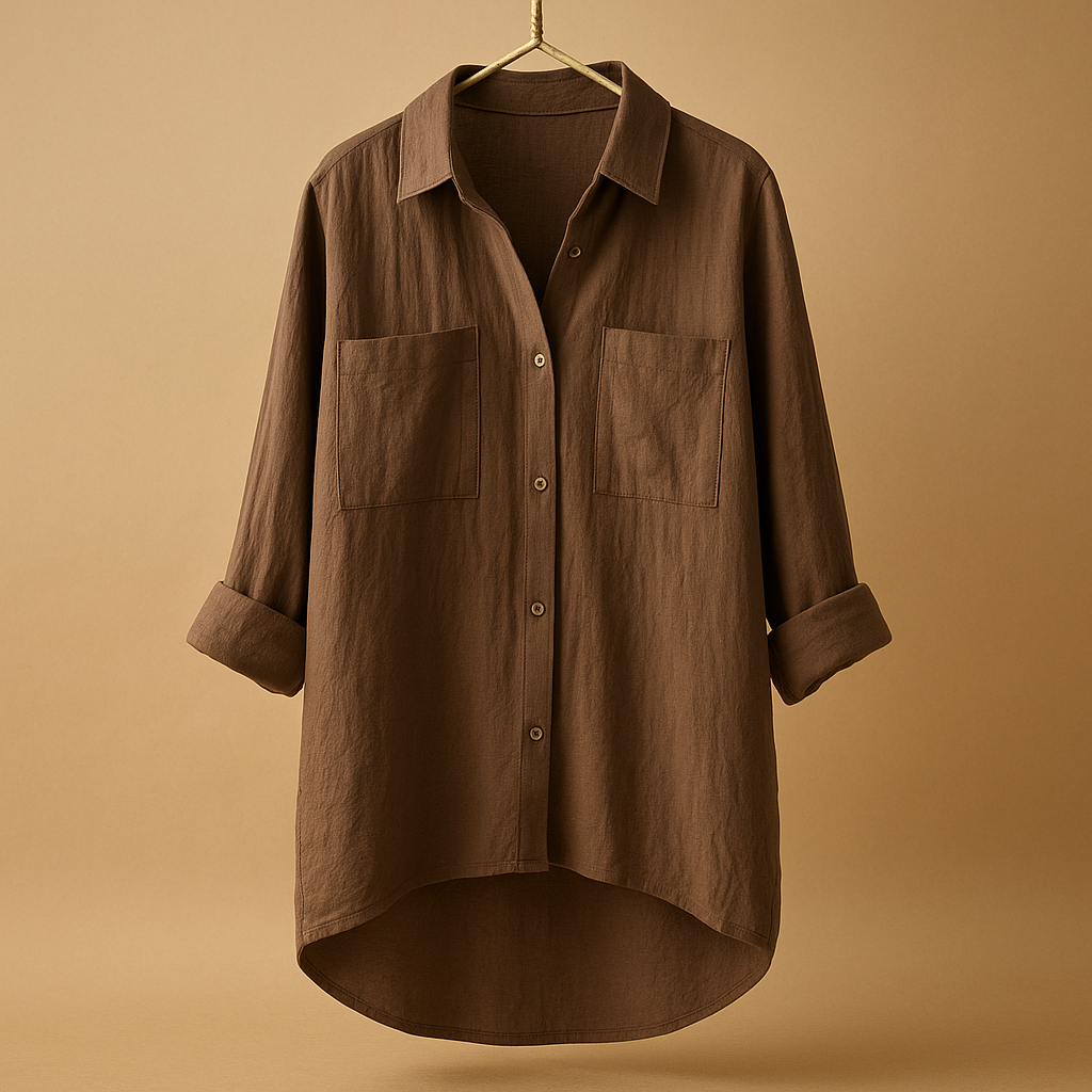 Séverine™ | Blouse Manches Longues Chic