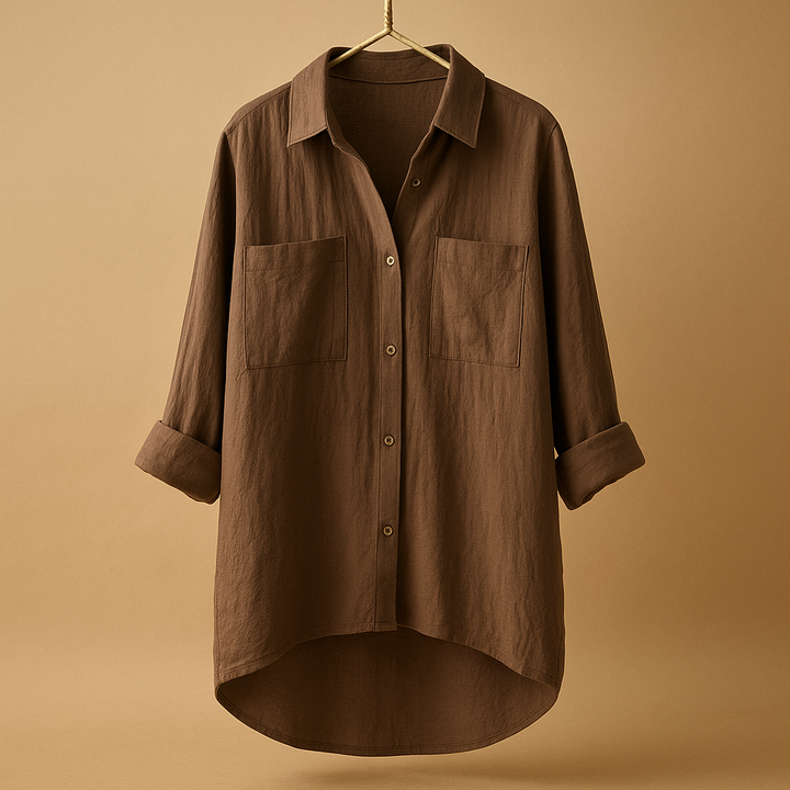 Séverine™ | Blouse Manches Longues Chic