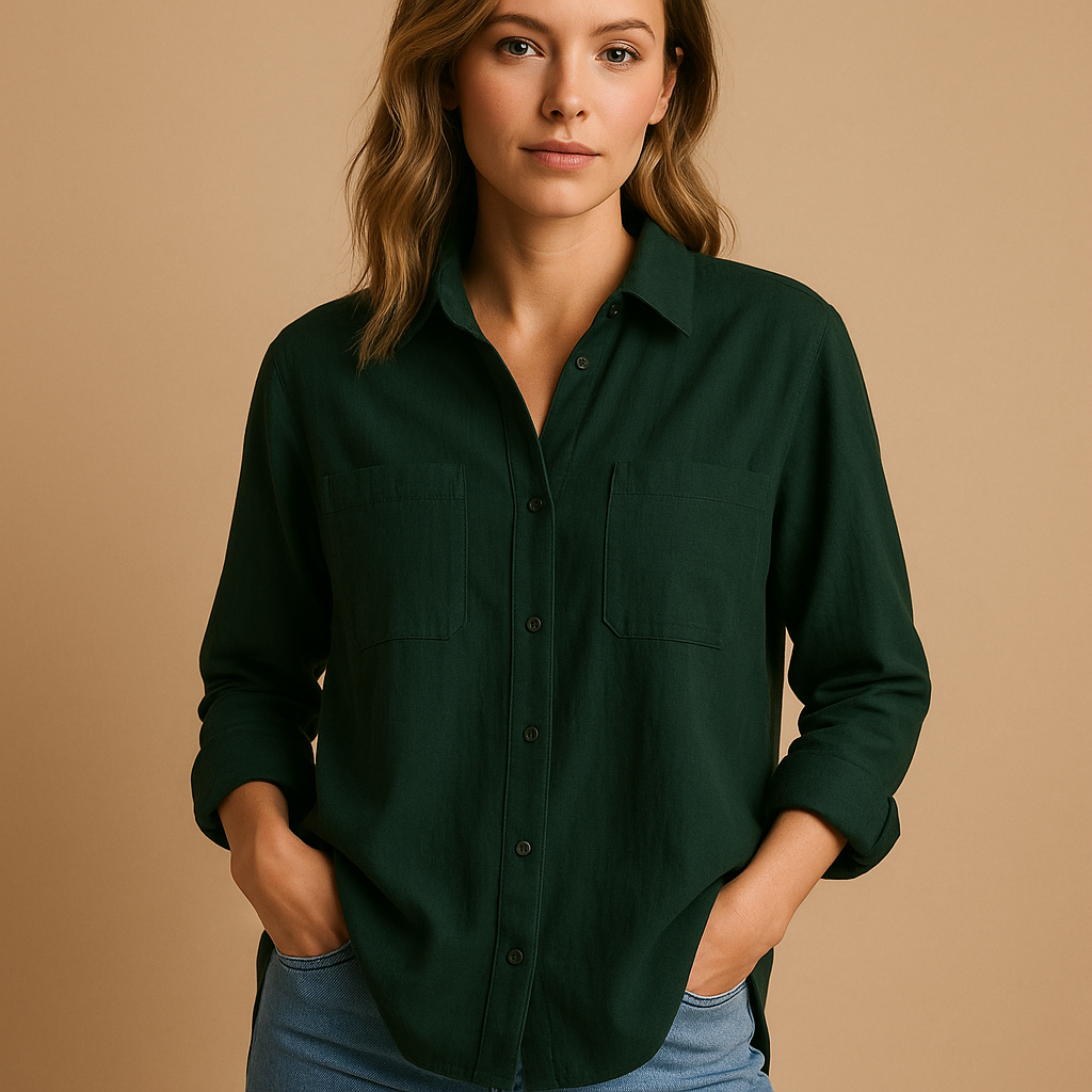 Séverine™ | Blouse Manches Longues Chic