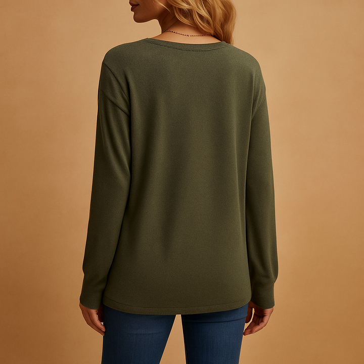 Cassandre™ | Blouse Fluide Boutons