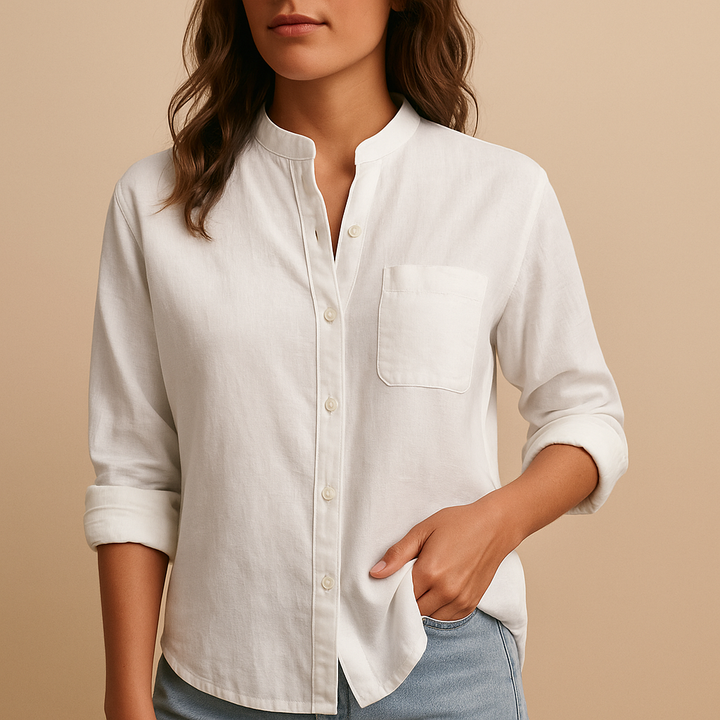 Noémie™ | Chemisier Col Classique