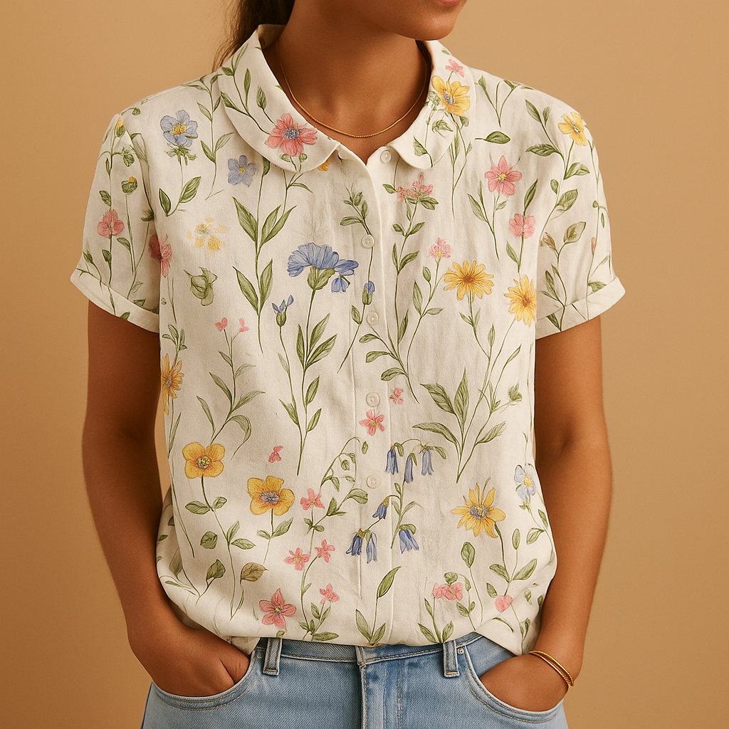 Séraphine™ | Blouse Florale Relax