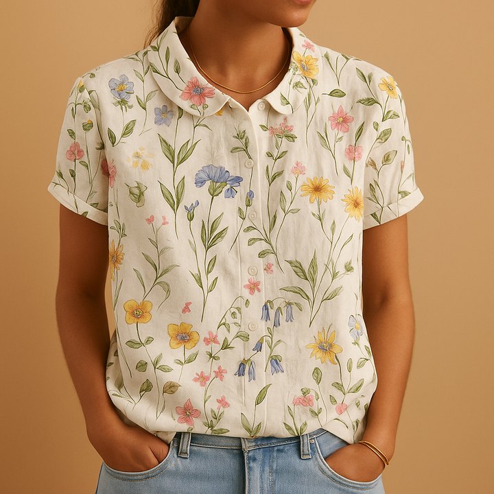 Séraphine™ | Blouse Florale Relax