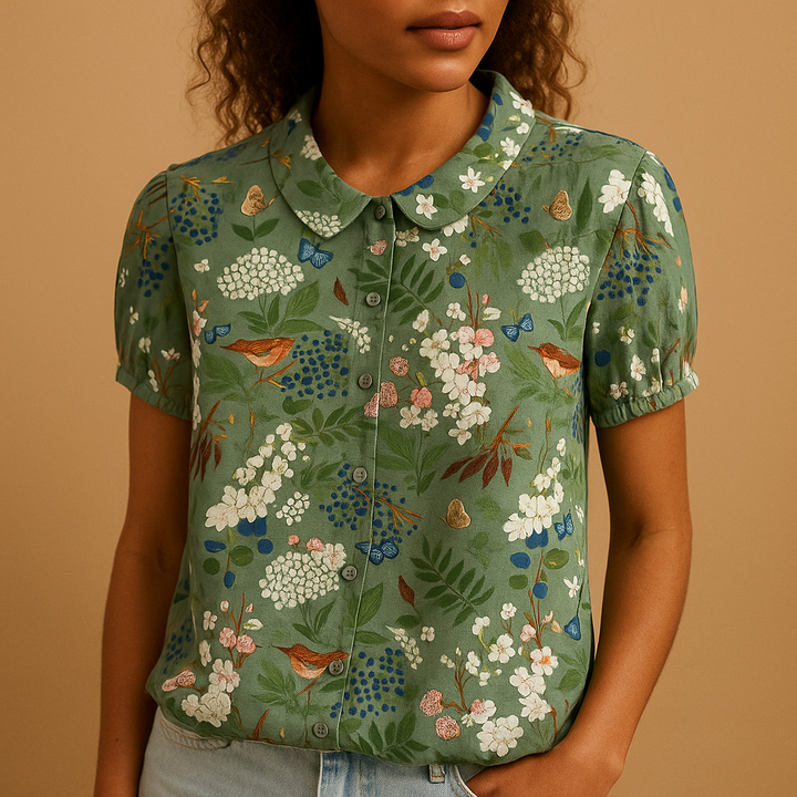 Séraphine™ | Blouse Florale Relax