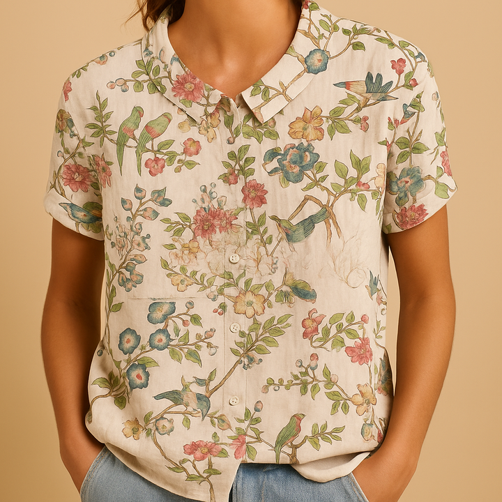 Séraphine™ | Blouse Florale Relax