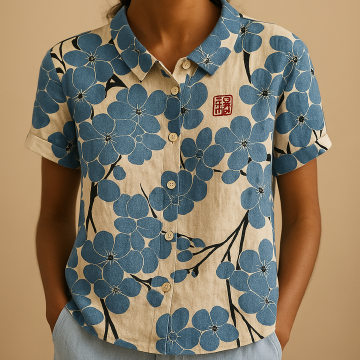 Séraphine™ | Blouse Florale Relax