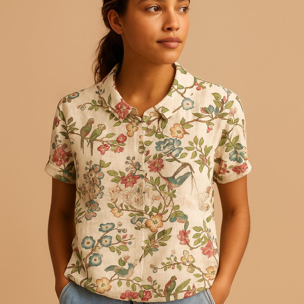 Séraphine™ | Blouse Florale Relax