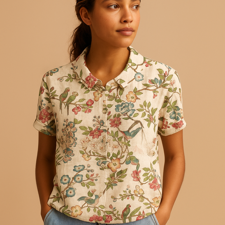 Séraphine™ | Blouse Florale Relax