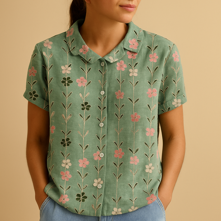 Séraphine™ | Blouse Florale Relax