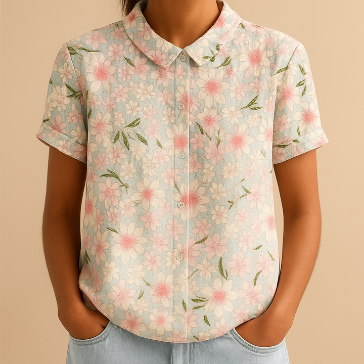 Séraphine™ | Blouse Florale Relax