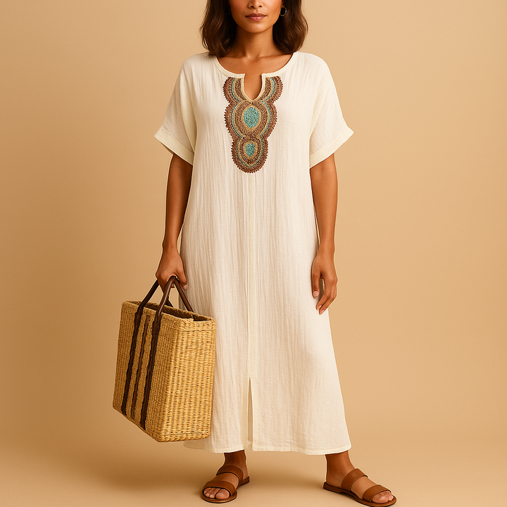 Isaline™ | Robe Caftan Légère