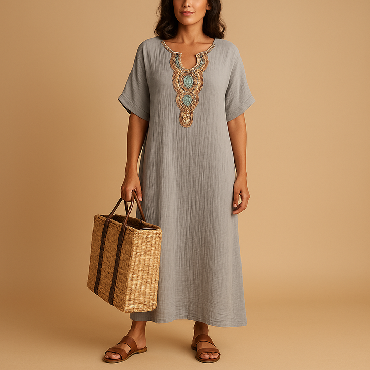 Isaline™ | Robe Caftan Légère