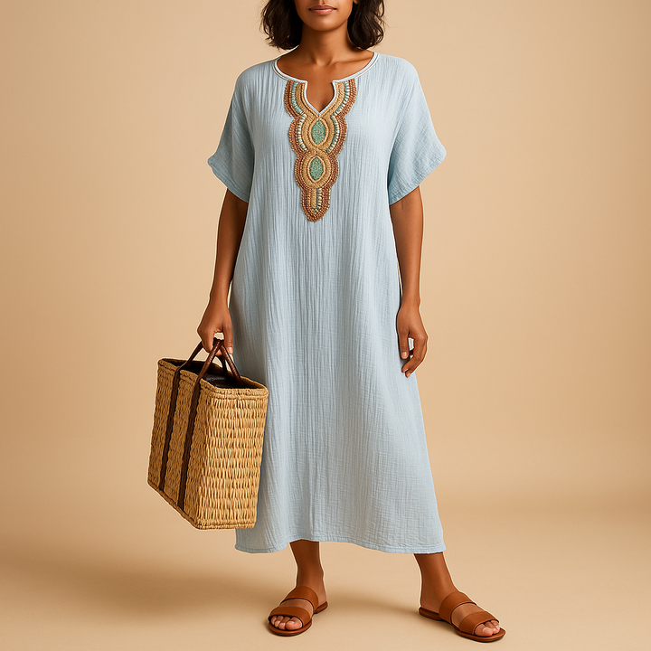 Isaline™ | Robe Caftan Légère