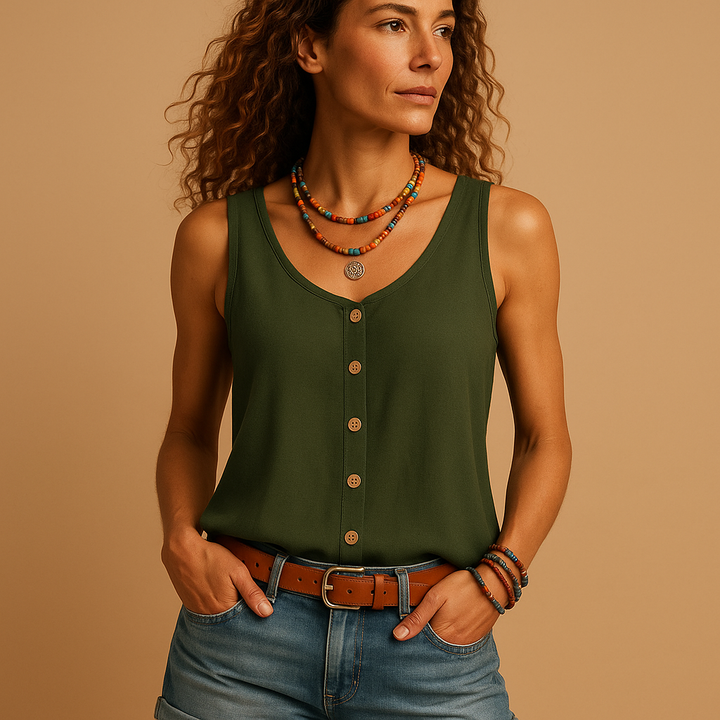 Maéna™ | Top Léger Décolleté V