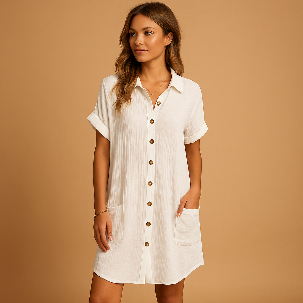 Élina™ | Robe Midi Légère