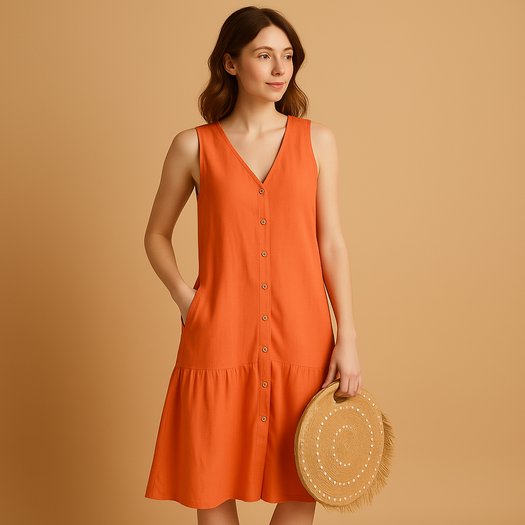Yvette™ | Robe d’Été Décolleté V