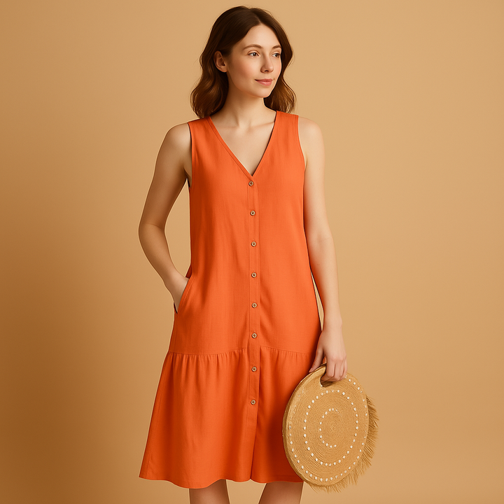 Yvette™ | Robe d’Été Décolleté V