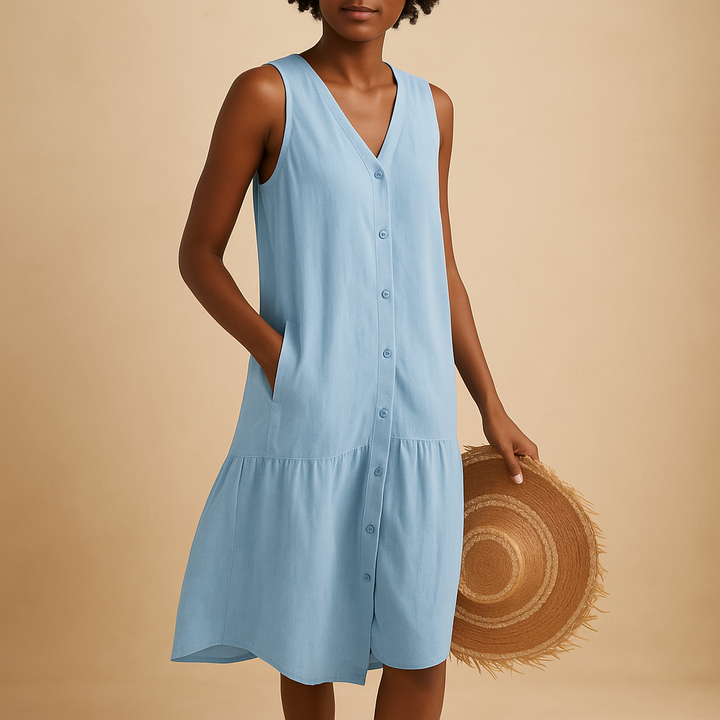 Yvette™ | Robe d’Été Décolleté V
