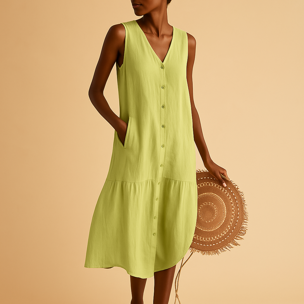 Yvette™ | Robe d’Été Décolleté V
