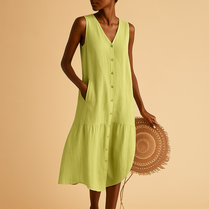 Yvette™ | Robe d’Été Décolleté V