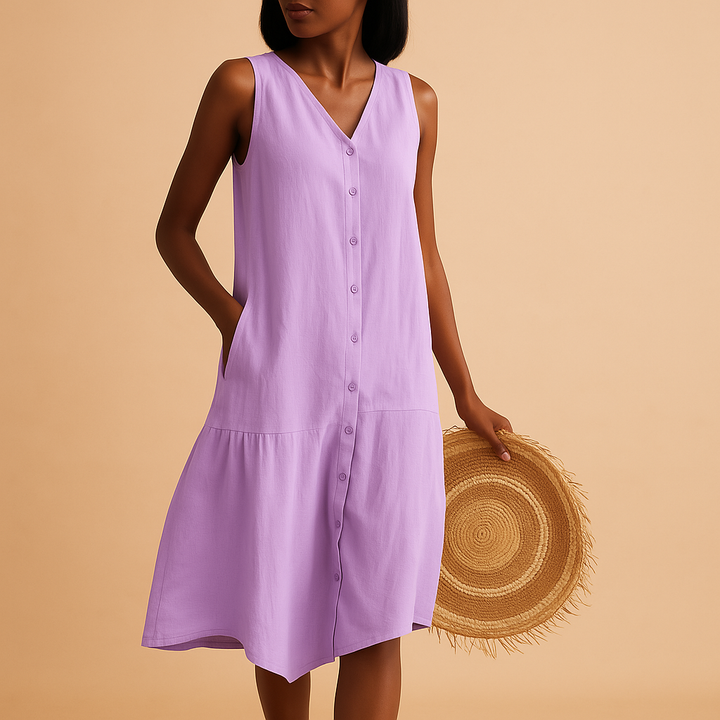 Yvette™ | Robe d’Été Décolleté V