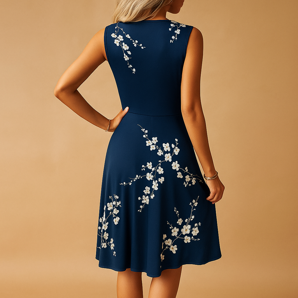 Mathilde™ | Robe d’Été Mi-Genoux