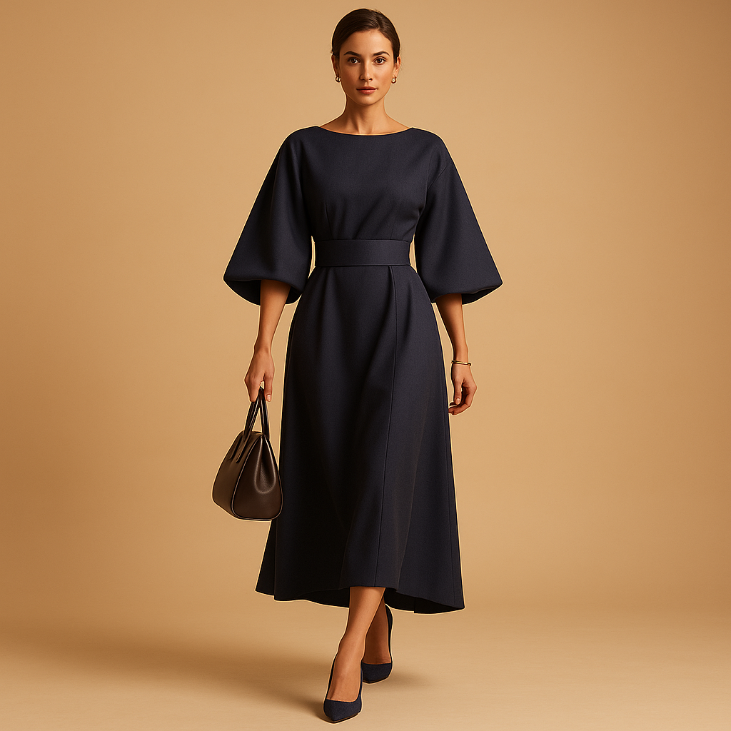 Cassandre™ | Robe Midi Ligne A
