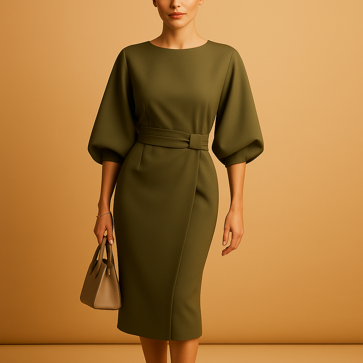 Cassandre™ | Robe Midi Ligne A
