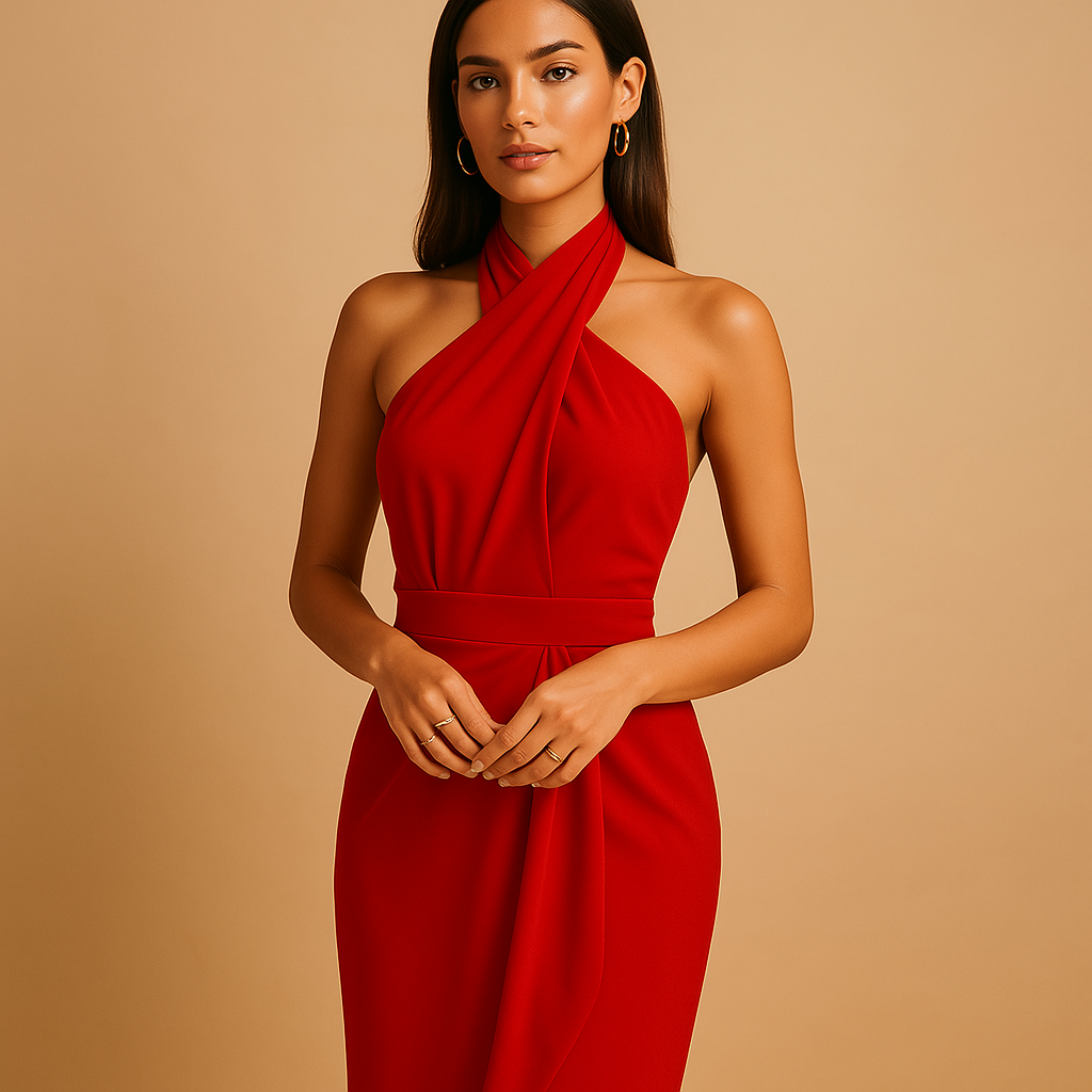 Anaïs™ | Robe Halter Moderne