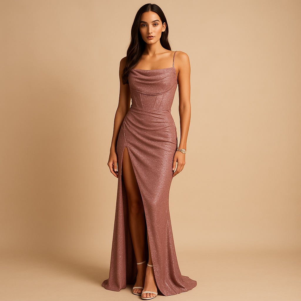 Noémie™ | Robe Corset Satin
