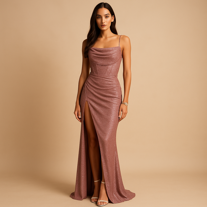 Noémie™ | Robe Corset Satin