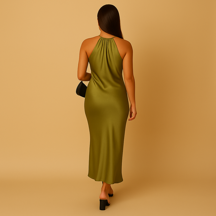 Madeleine™ | Robe Portefeuille Satin