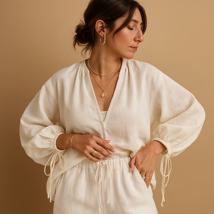 Clarisse™ | Top & Short Volants