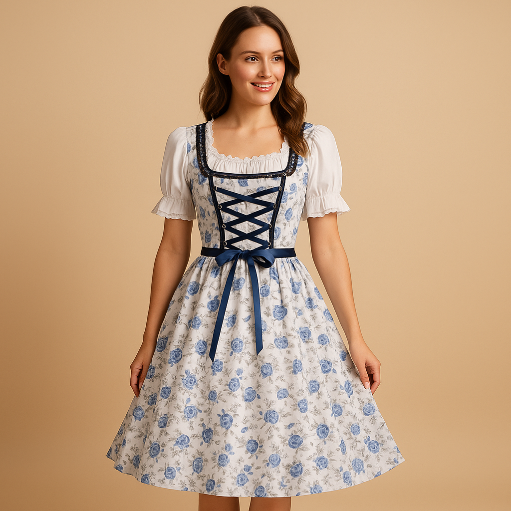 Mireille™ | Robe Traditionnelle Dentelle