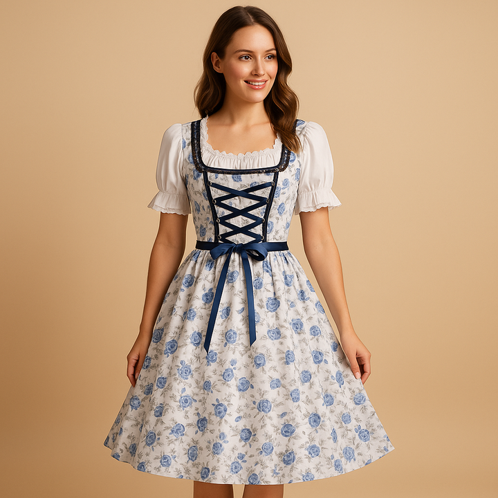 Mireille™ | Robe Traditionnelle Dentelle