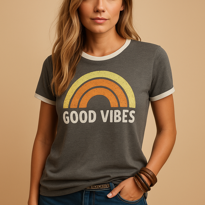 Violette™ | T-Shirt Good Vibes