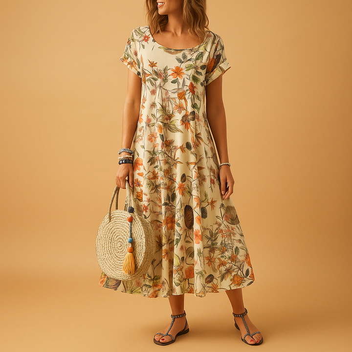 Hortense™ | Robe Vintage Fleurie