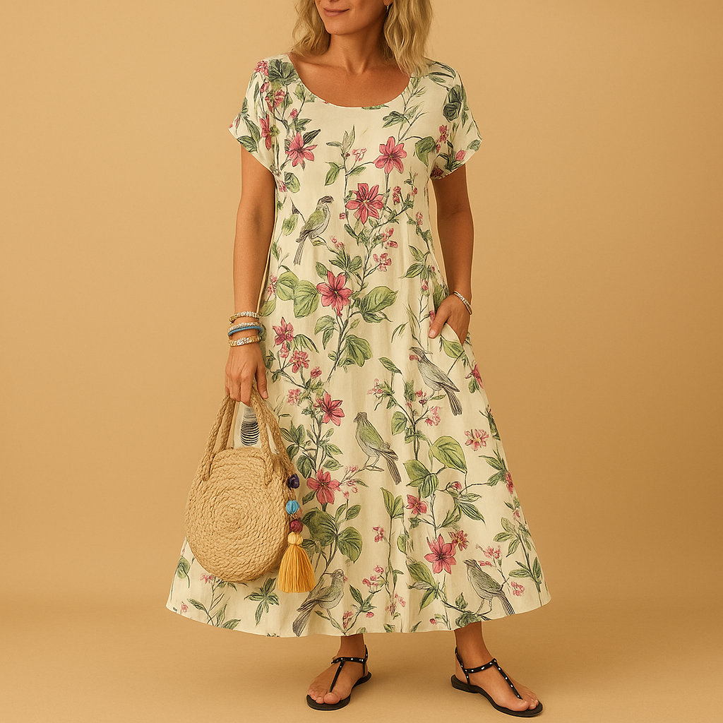 Hortense™ | Robe Vintage Fleurie