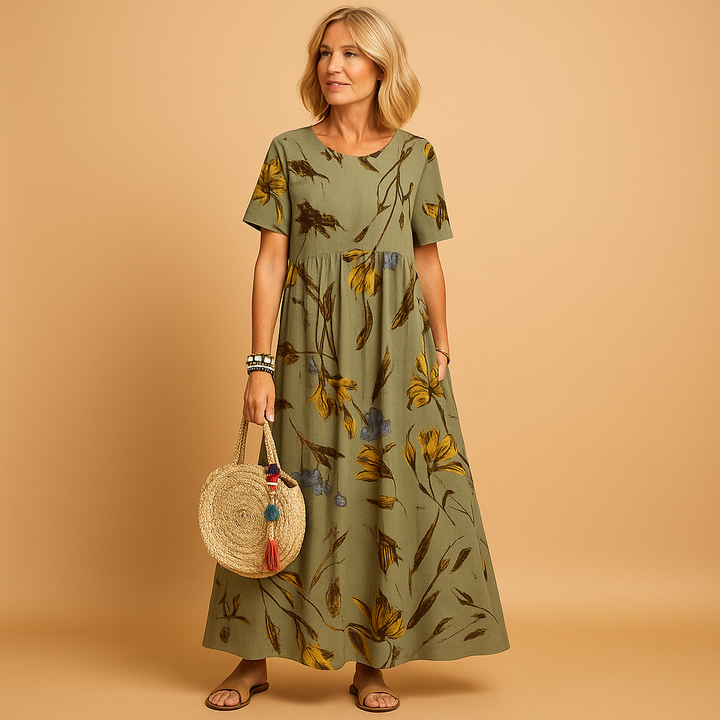 Hortense™ | Robe Vintage Fleurie