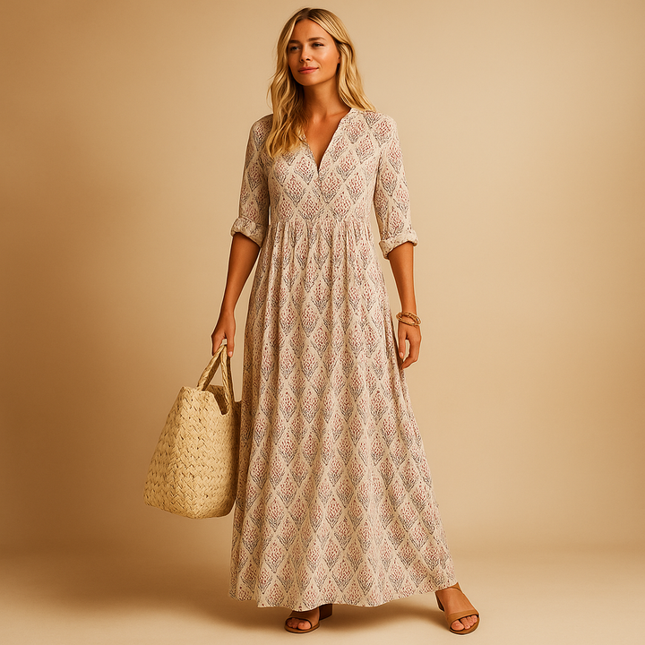 Auréliane™ | Robe Genou Élégante
